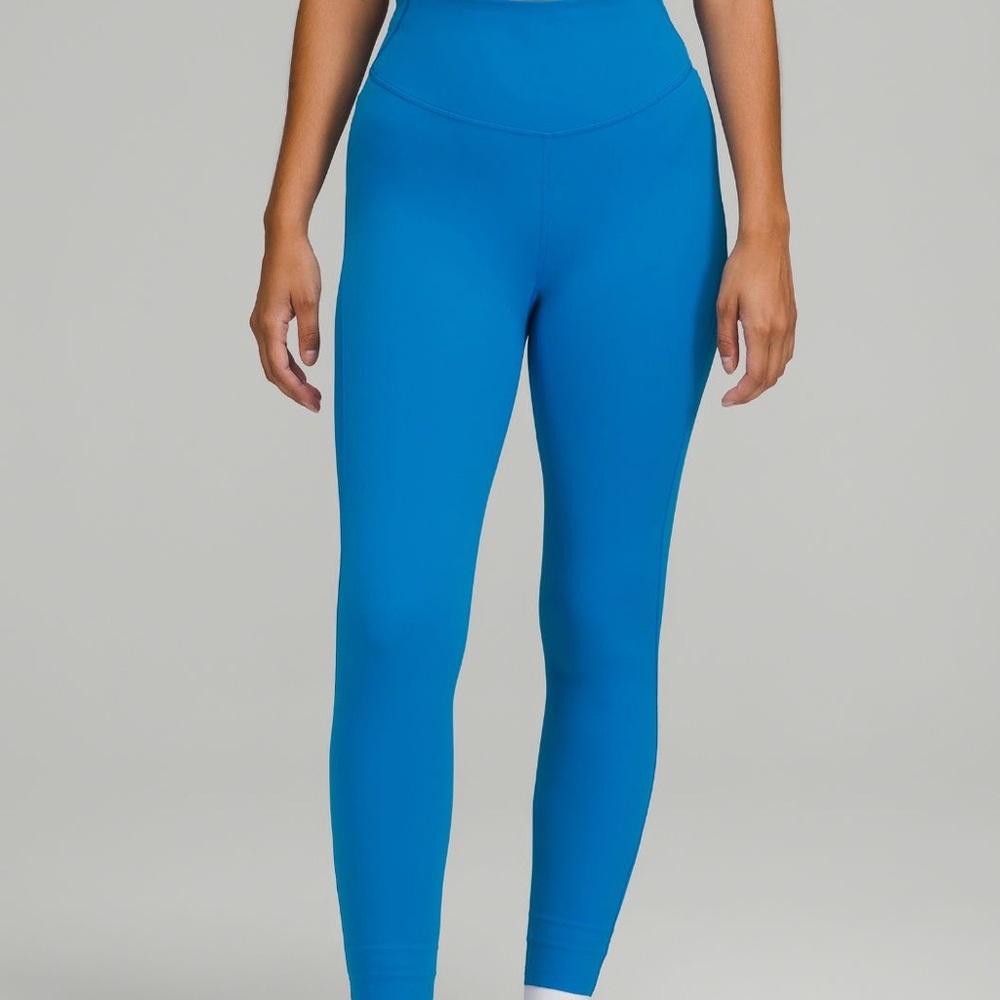 Bright blue athleta leggings